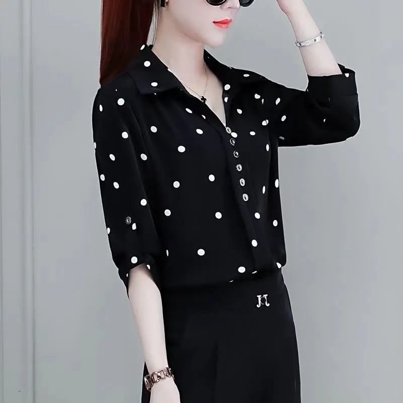Chiffonbluse for kvinner