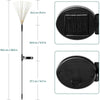 Vanntett solar hage fyrverkeri lampe