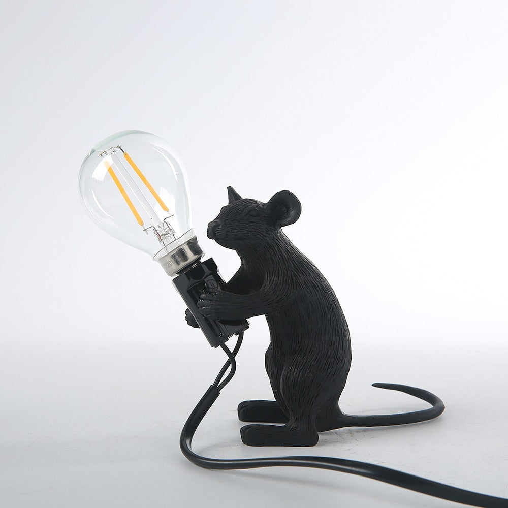 Søt mus bordlampe