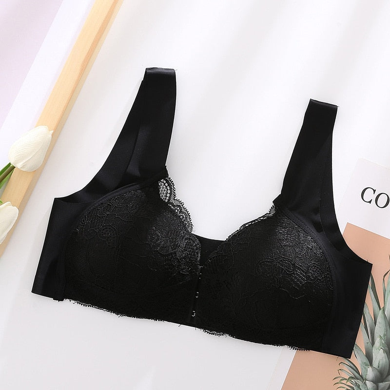 Front Closure Lace Bra