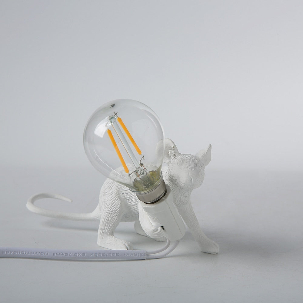 Søt mus bordlampe