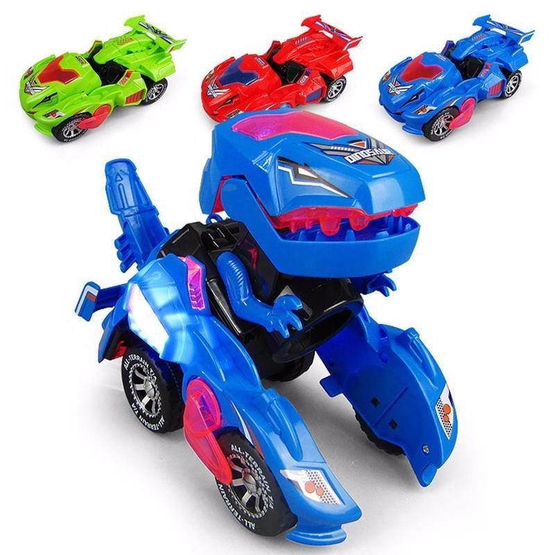 Transformerende Dinosaur LED-bil