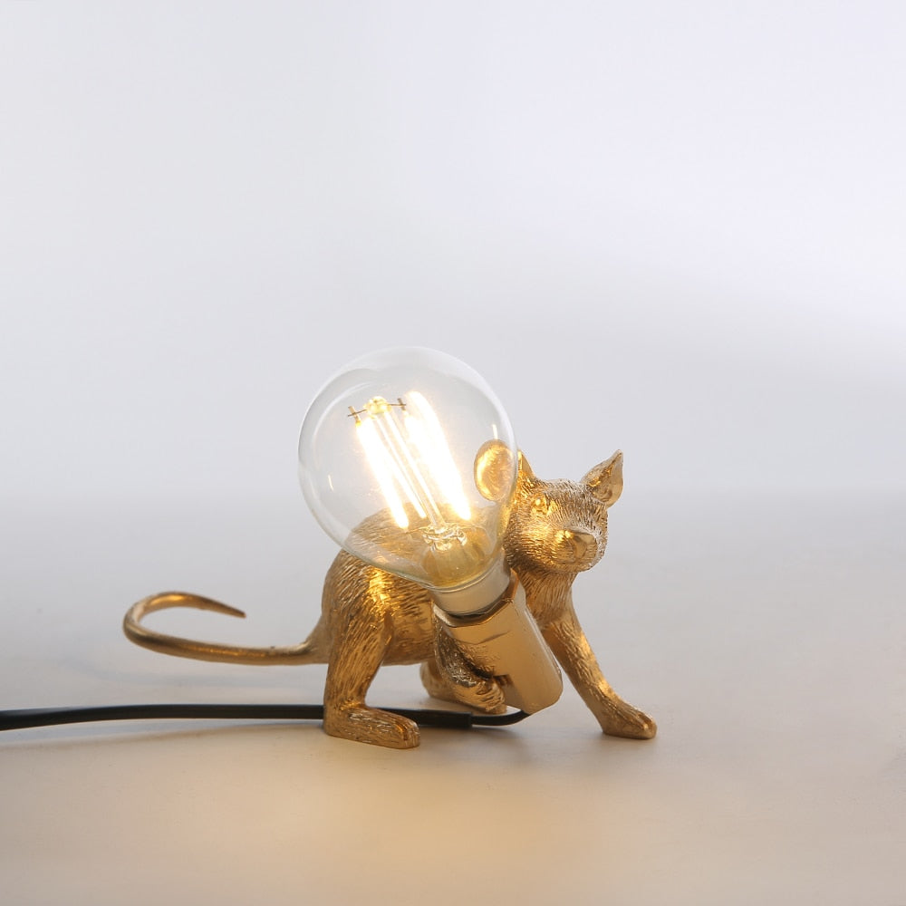 Søt mus bordlampe