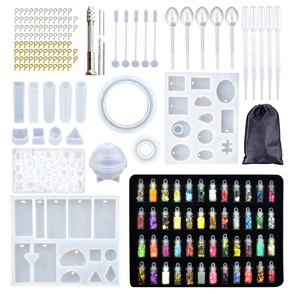 DIY harpiksformsett