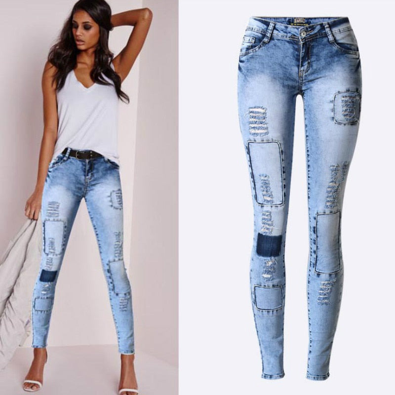 Kvinne skinny jeans