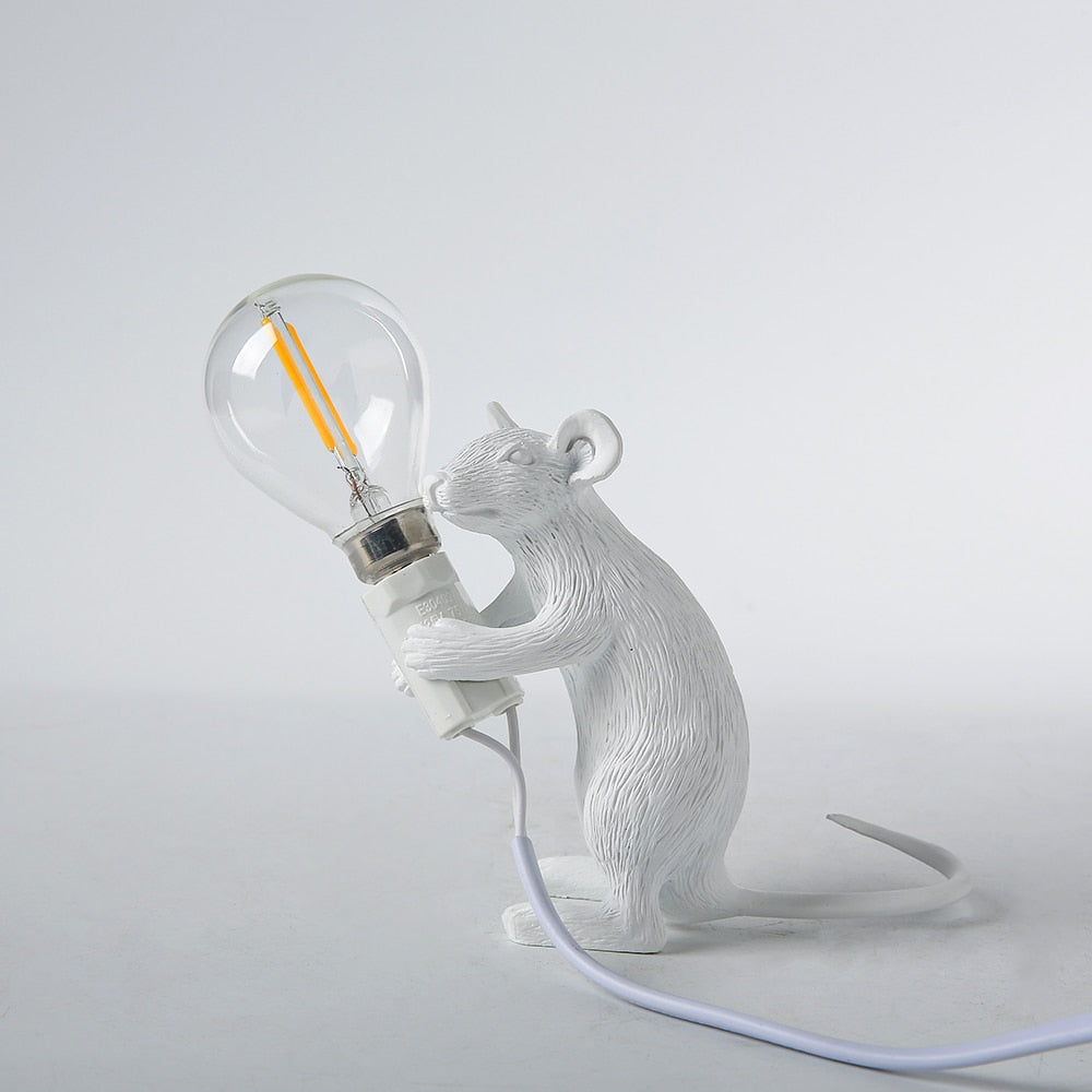 Søt mus bordlampe
