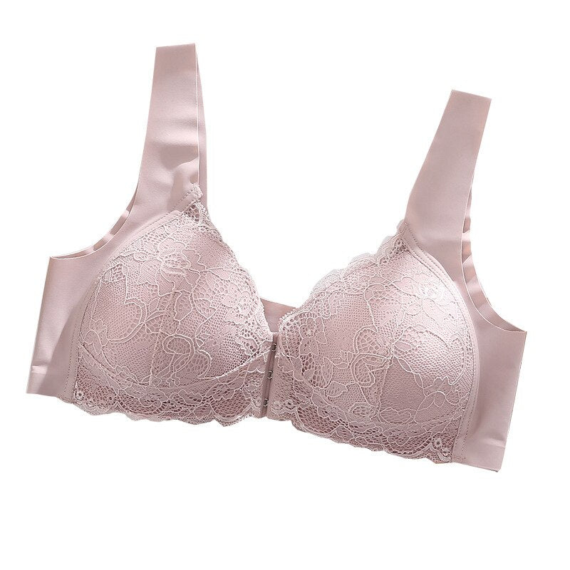 Front Closure Lace Bra