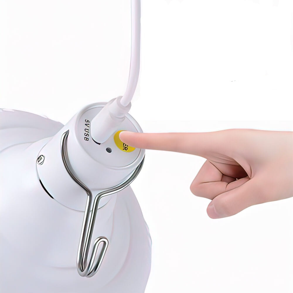 Oppladbar LED lyspære