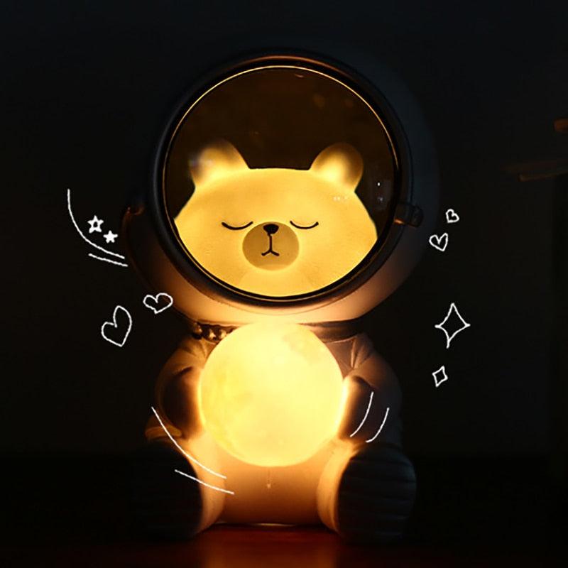 Astronaut LED nattlys