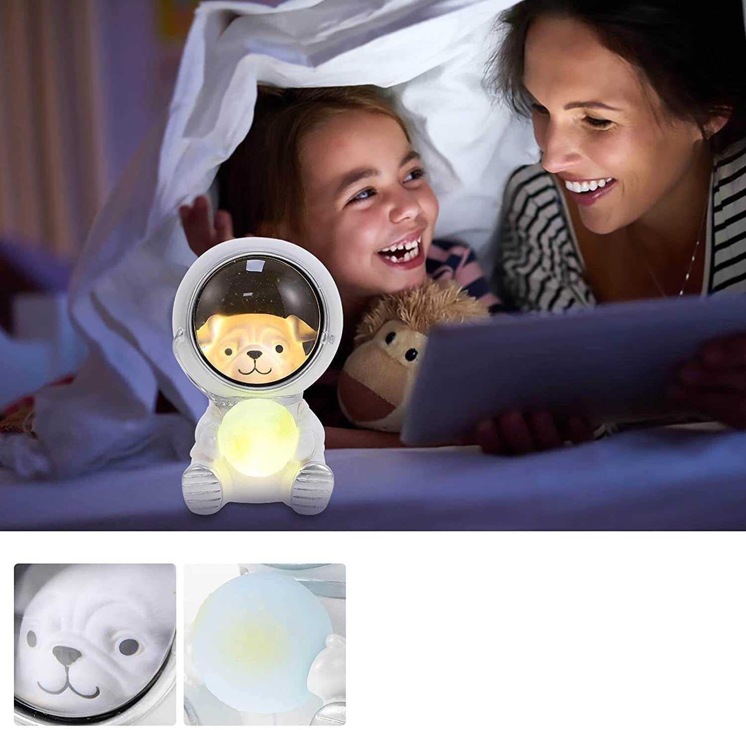 Astronaut LED nattlys