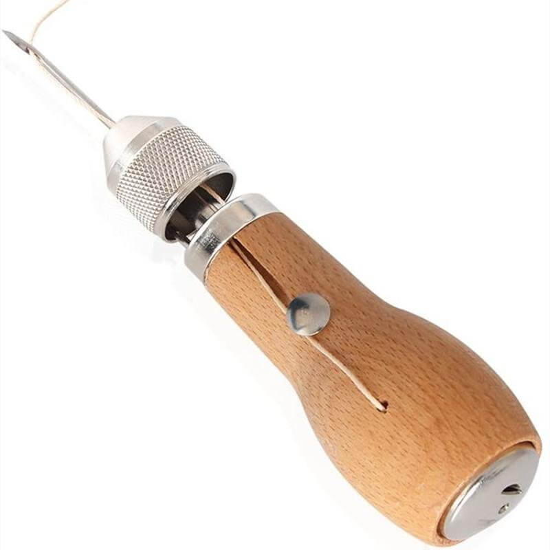 Verktøysett for sysyl i lær