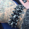 Skeleton Biker&#39;s Armbånd