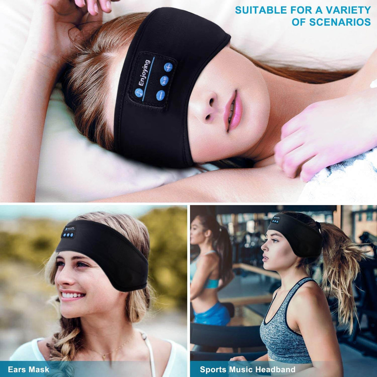 Trådløst Bluetooth-hodebånd