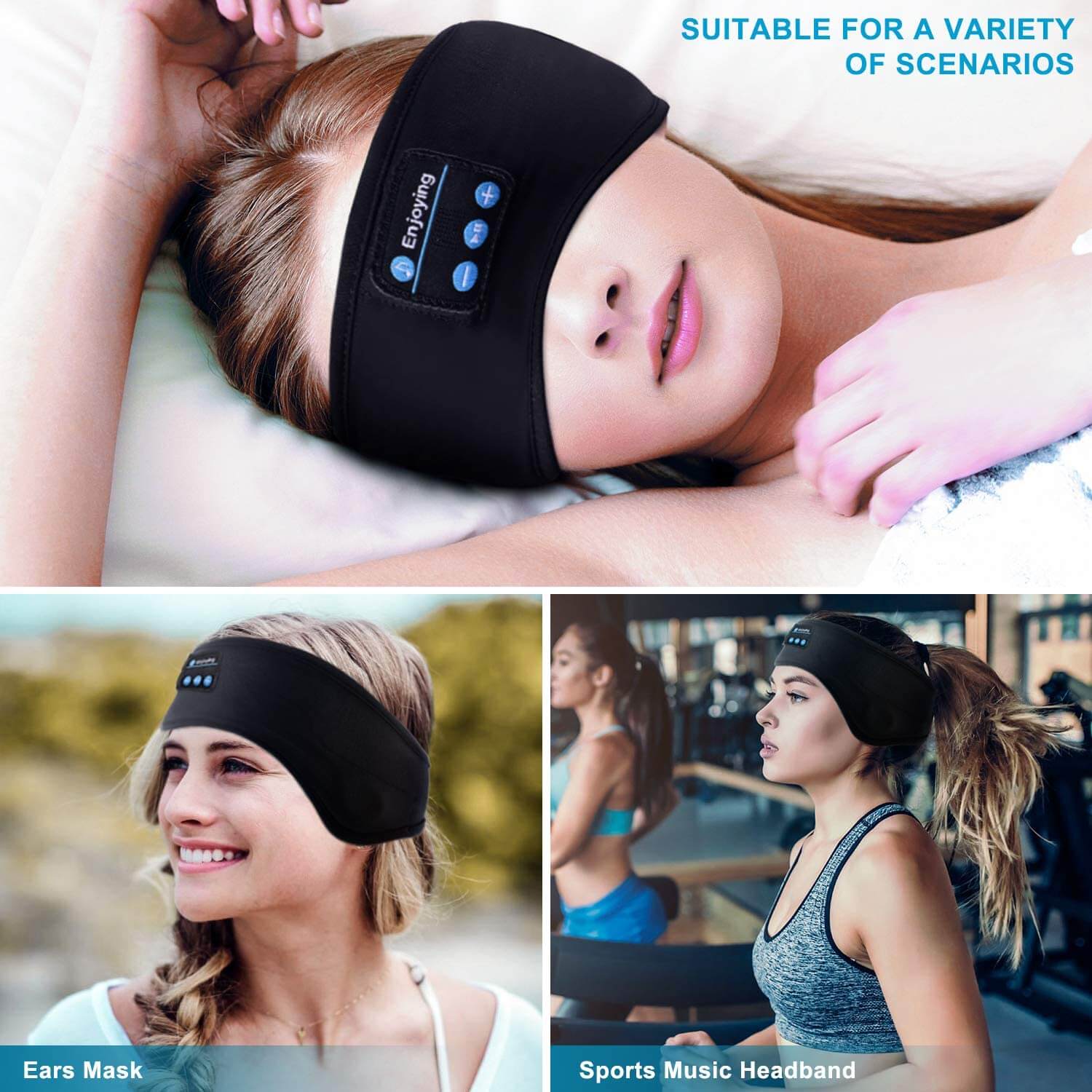 Trådløst Bluetooth-hodebånd