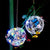 Solar opplyst Mesh Sommerfugl Orb