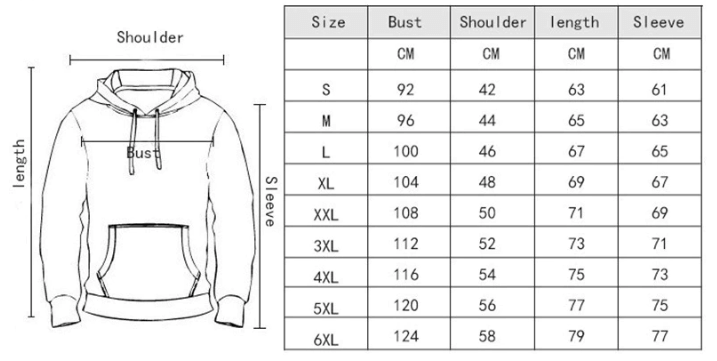 Rød hettegenser med hodeskalle
