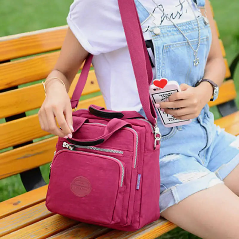 Multifunksjonell Casual Crossbody-veske