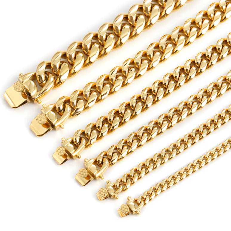 Cuban Link Chain Halskjede