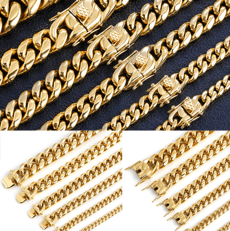 Cuban Link Chain Halskjede