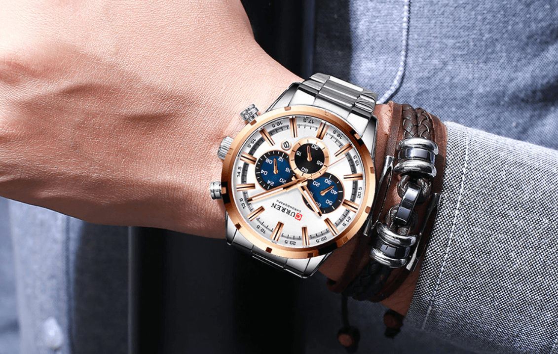 Curren Business Chronograph  Watch
