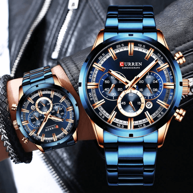 Curren Business Chronograph  Watch