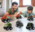 Trekk tilbake Dinosaur Mini Car (6 stk)