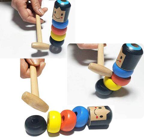 Udødelig Daruma Treleketøy