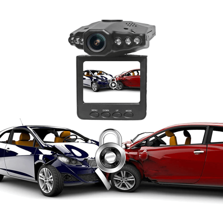 Vidvinkel roterende Dash Cam