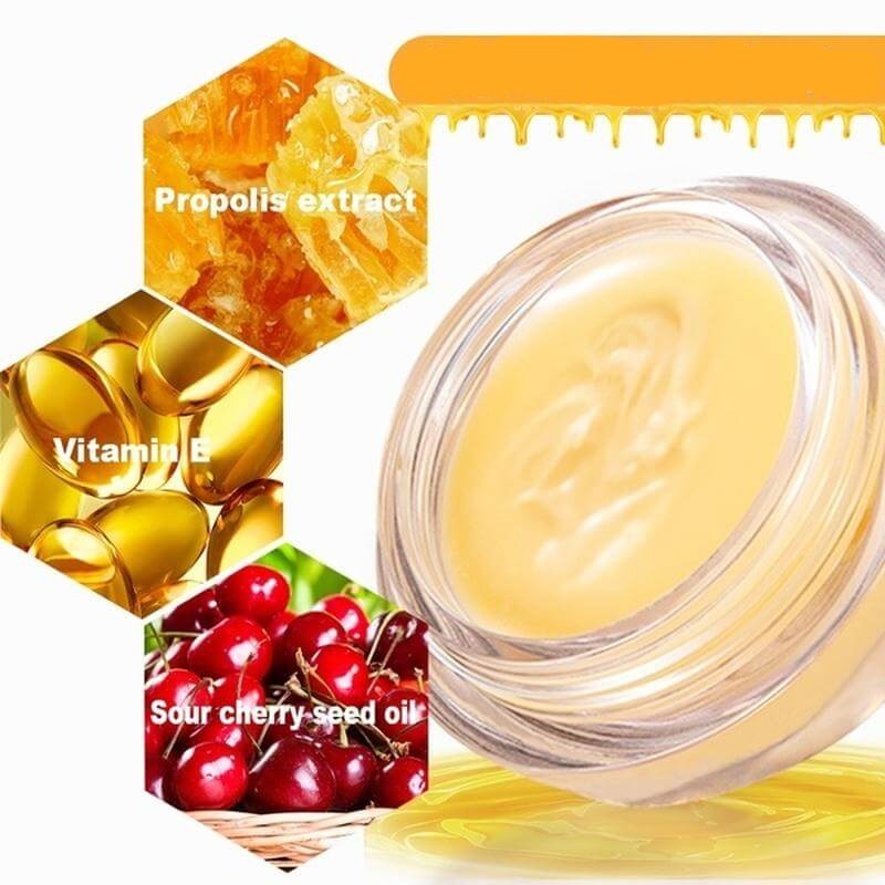 Propolis honning fuktighetsgivende leppepomade