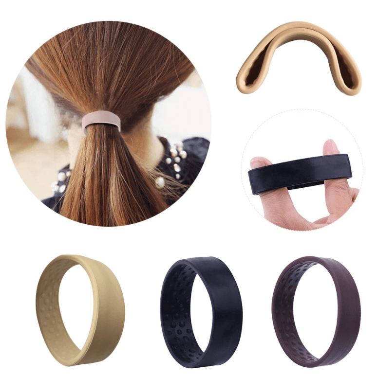 Elastisk silikon hestehale