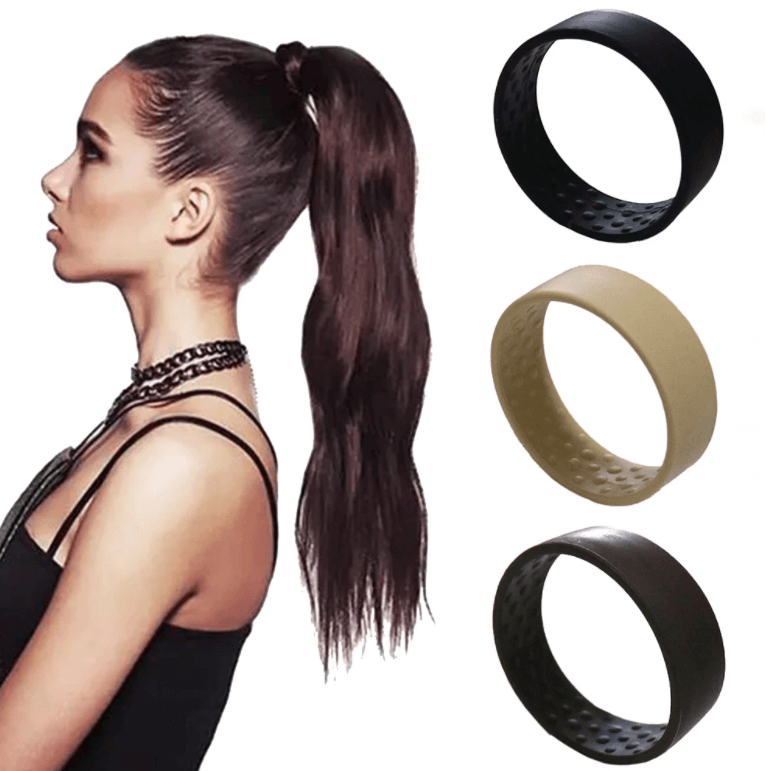 Elastisk silikon hestehale