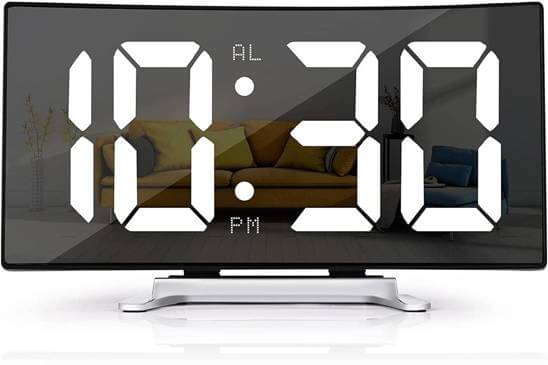 LED Display Vekkerklokke
