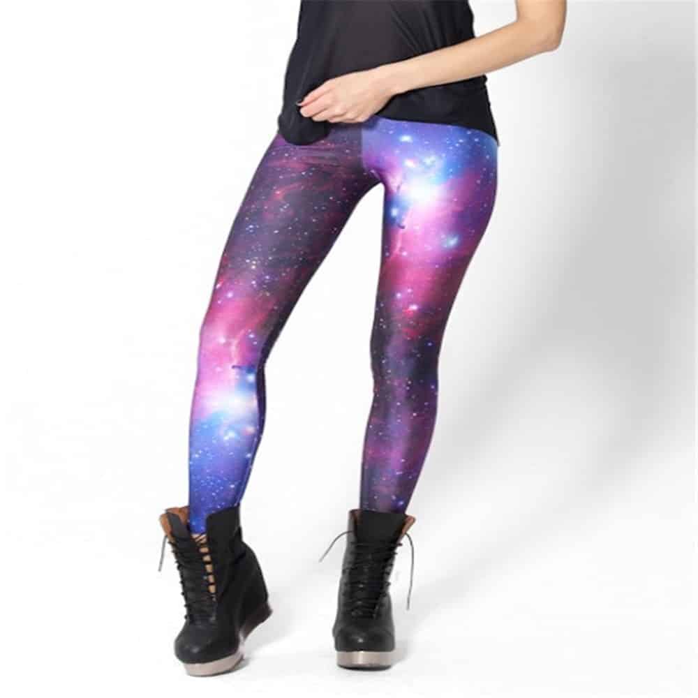 3D-trykte Galaxy Leggings