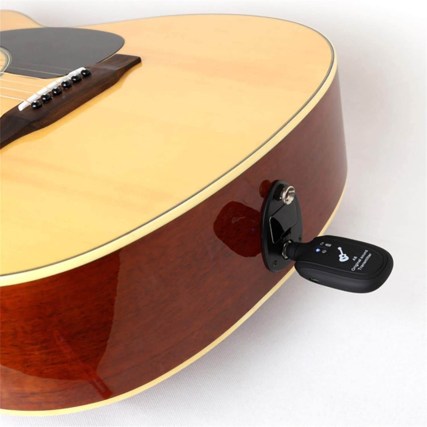 Trådløst gitarforsterker -system | Sender og mottaker