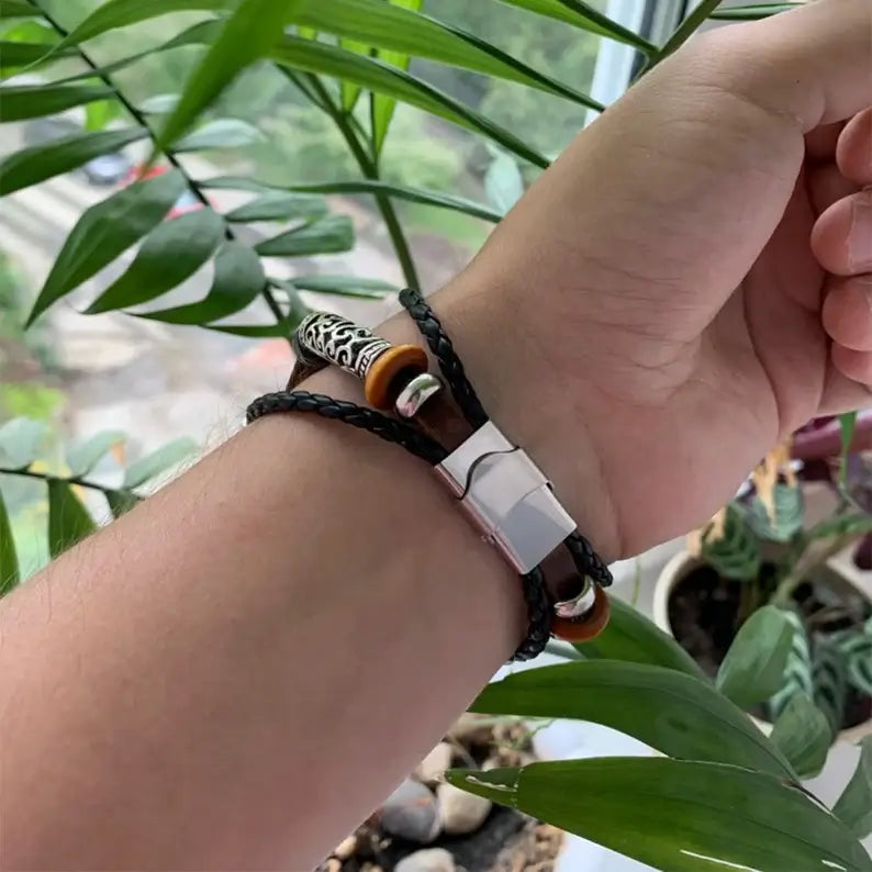 Vintage stropp til Apple Watch