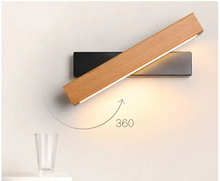 360° Roterende LED-vegglampe