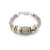 Sammenflettet Ring Accent Armbånd