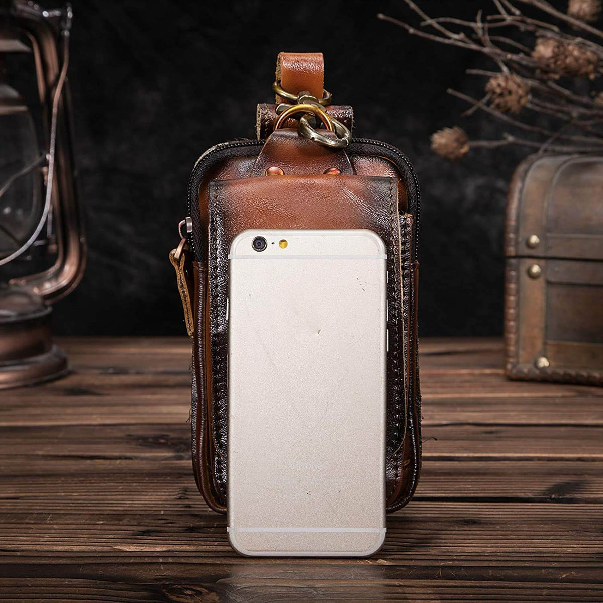 Ekte Kunstskinn menns midje krok bag