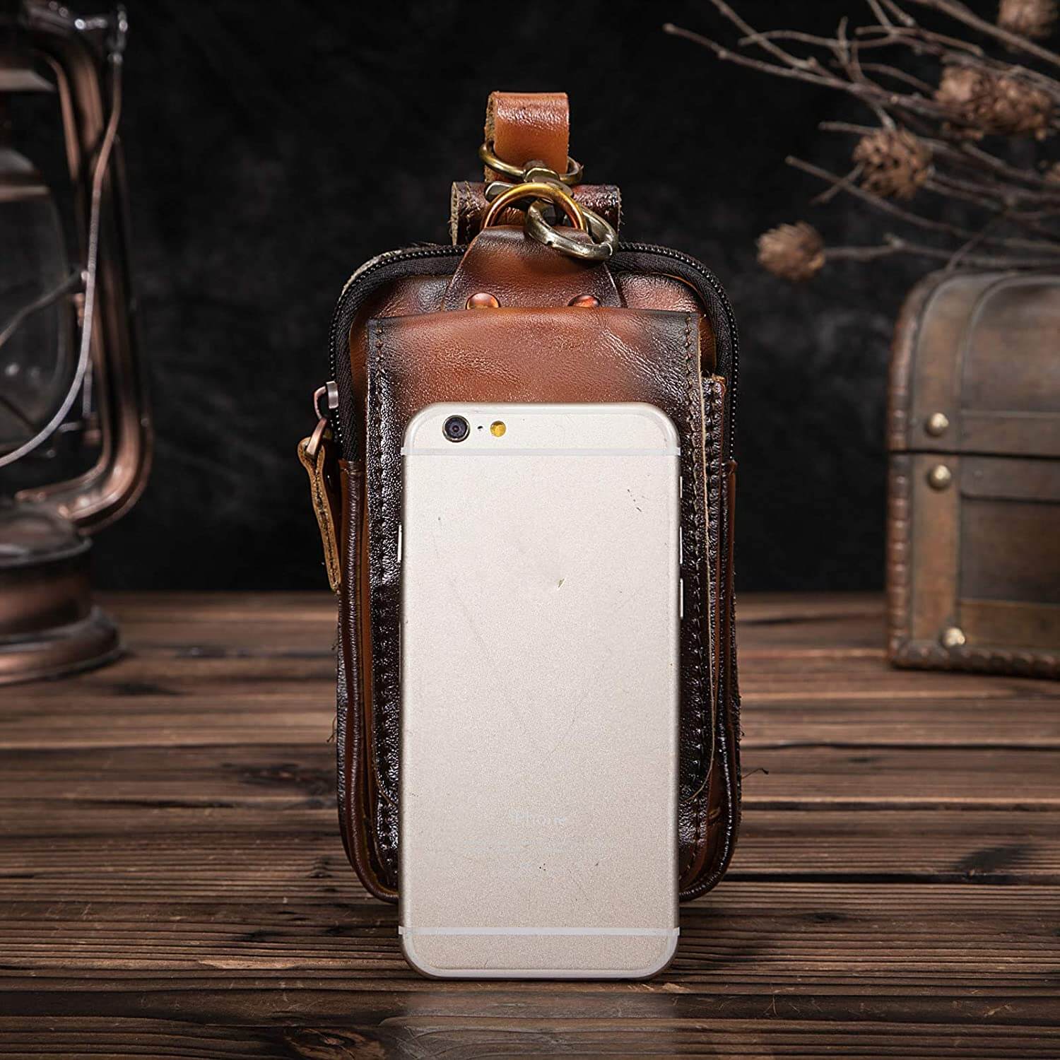 Ekte Kunstskinn menns midje krok bag