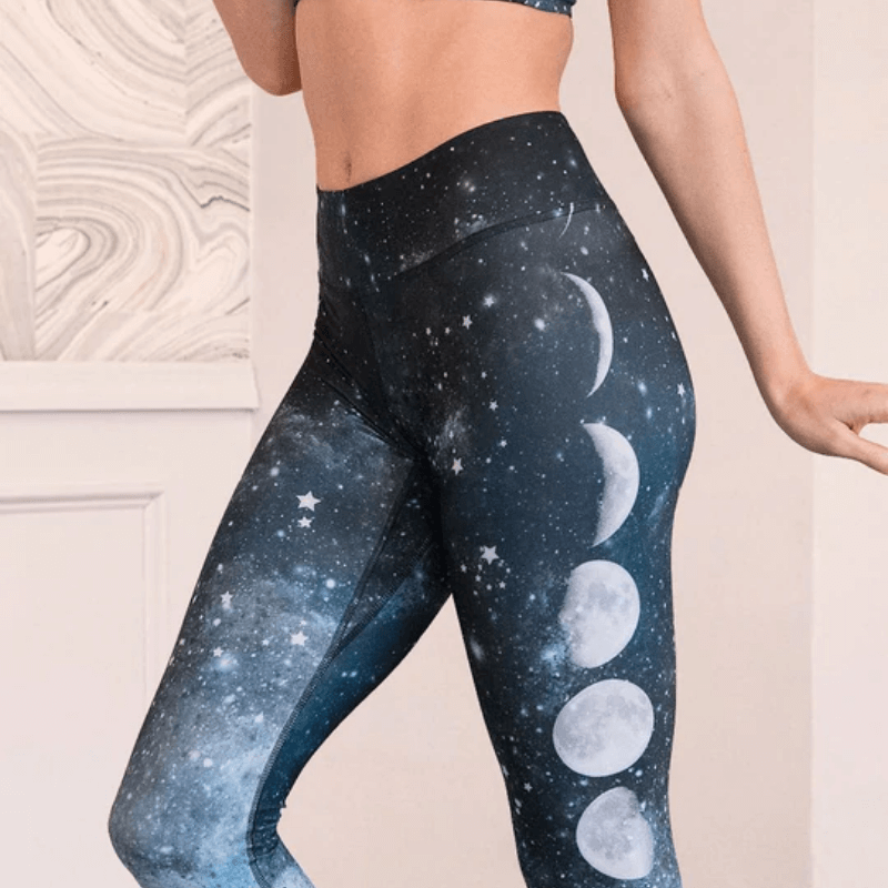 Leggings med høy midje