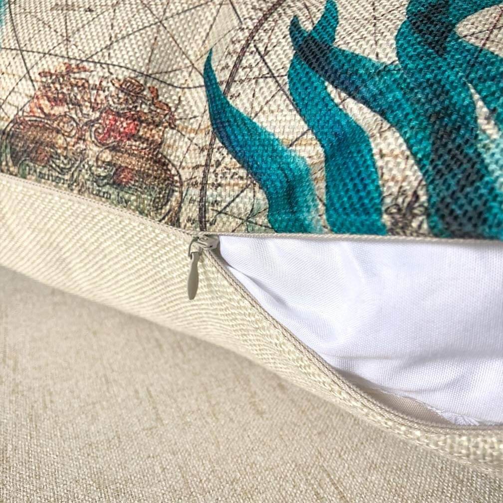 Ocean Theme trykte putetrekk