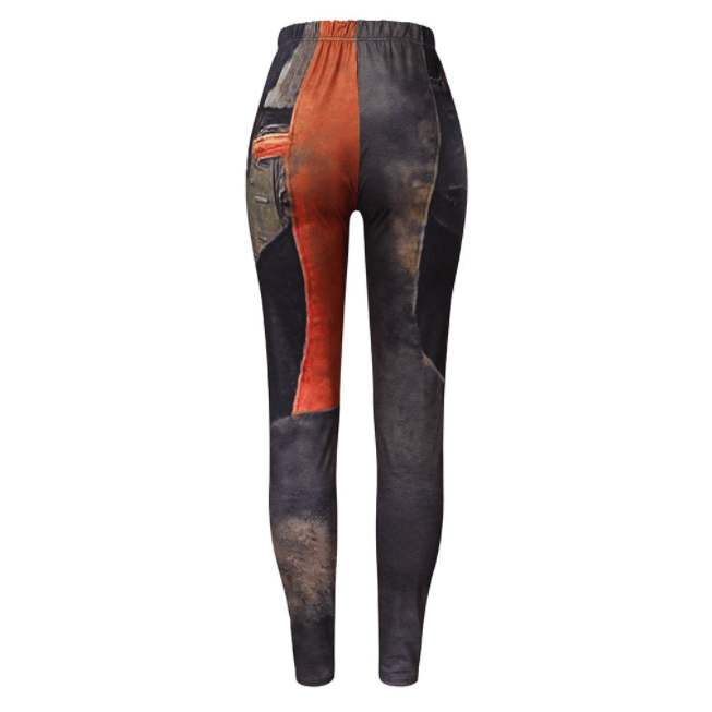 Høymeldet Tie-dye Retro Leggings