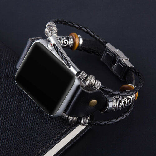 Vintage stropp til Apple Watch