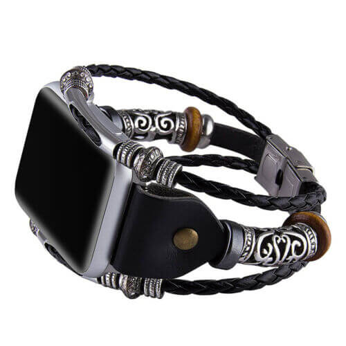 Vintage stropp til Apple Watch