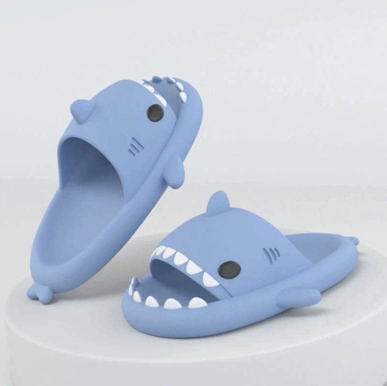 Baby shark tøfler