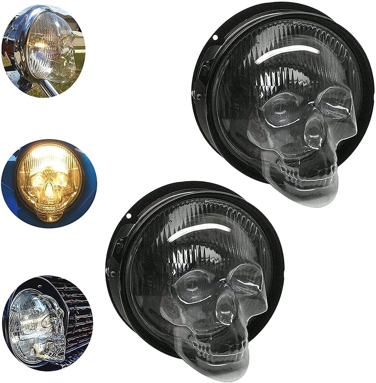 Skull Frontlys deksler