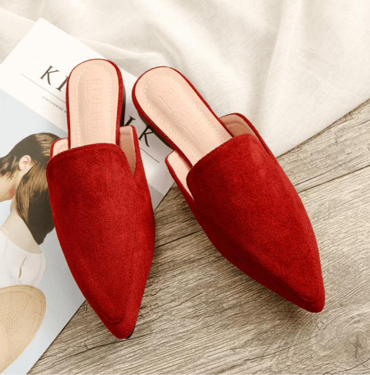 Spisset semsket damemule for kvinner