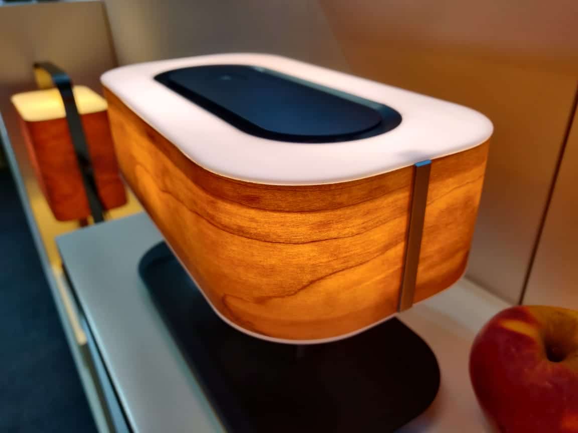 Moderne Tre Skrivebordslampe