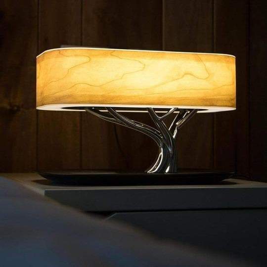 Moderne Tre Skrivebordslampe