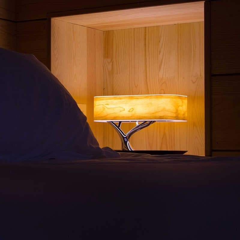 Moderne Tre Skrivebordslampe
